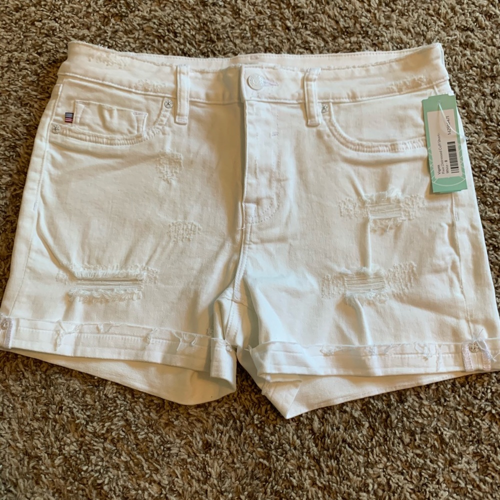 NWT Vigoss Marley Mid Rise Shorts